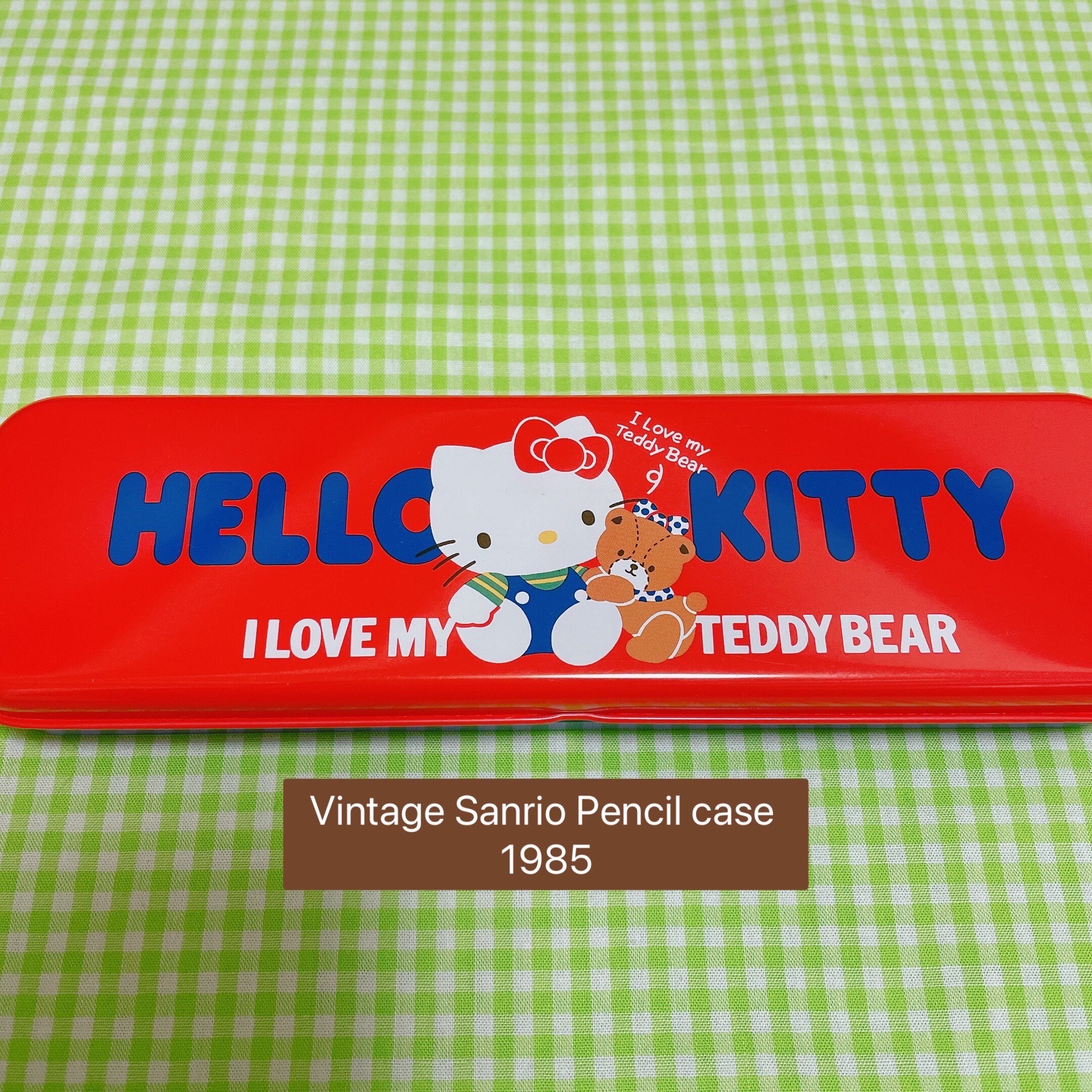 Hello Kitty Pencil Case With Padlock 
