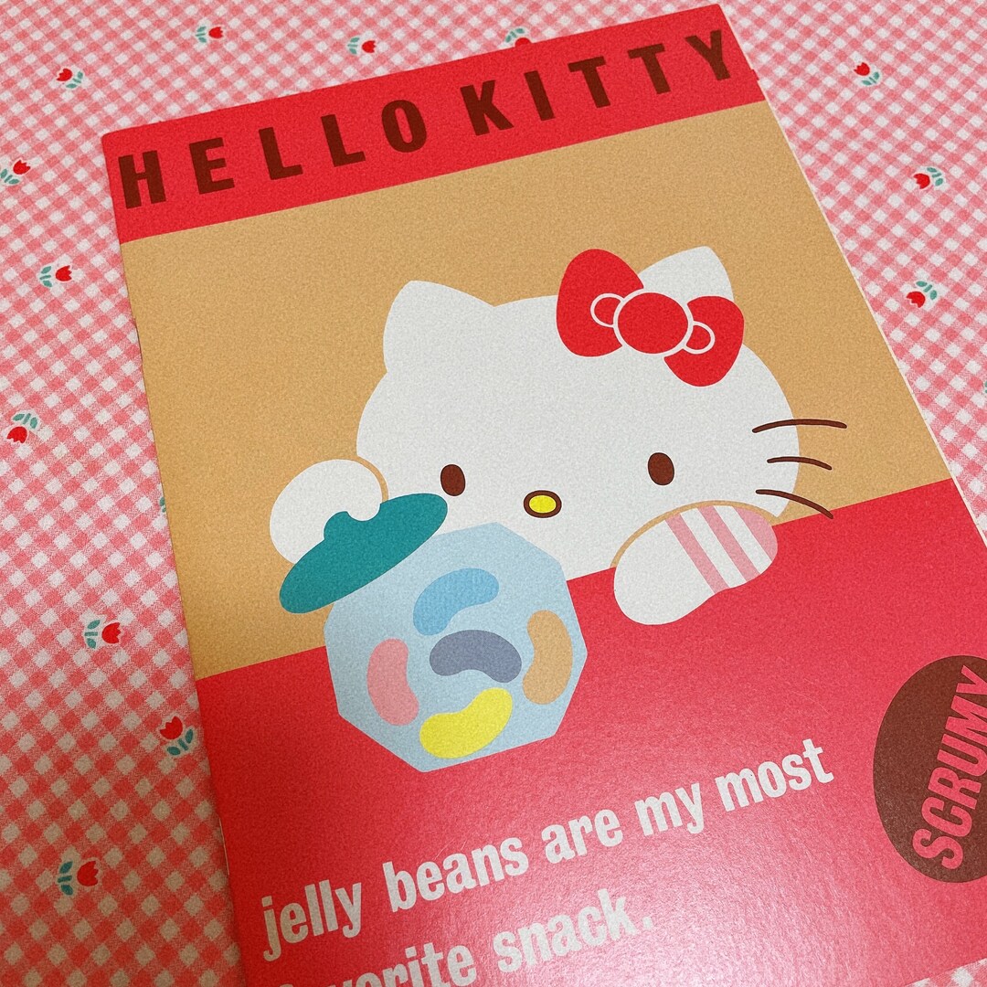Vintage Sanrio Notebook Hello Kitty 80s School Supply Cute Etsy