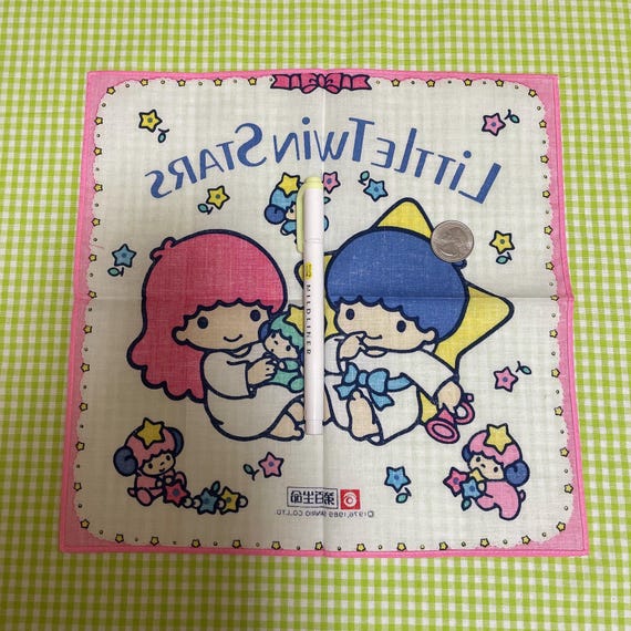 レア！Little Twin Stars・キキララ★ポーチなど【ヴィンテージ】 リトルツインスターズ - キキララ H bG ポーチ little twin stars