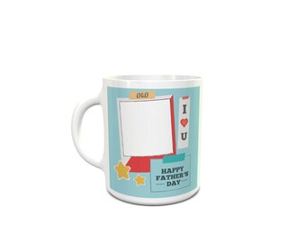 Happy Father's Day, Daddy, Father, Fathers Day, Kids, Family Ceramic Mug