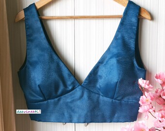 low v neck blouse