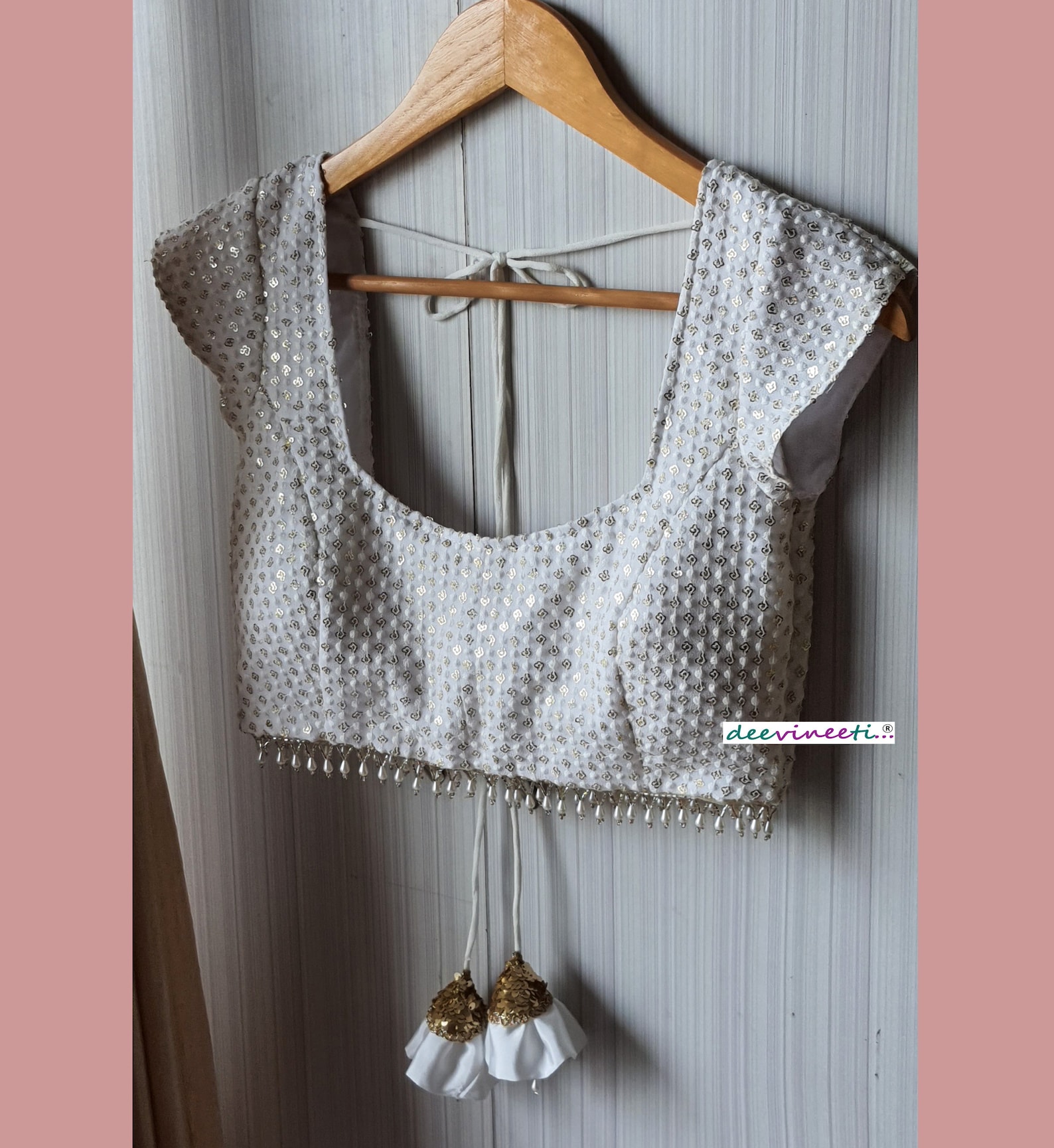 Made to Order Indian Thread Embroidered White Georgette Saree - Etsy