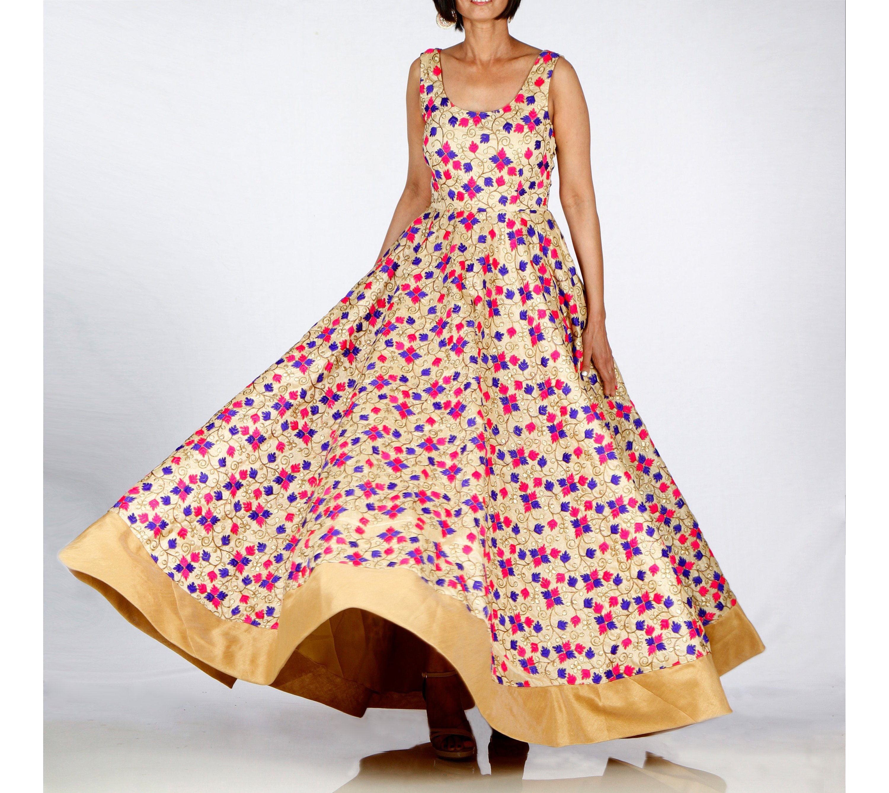 indian maxi design