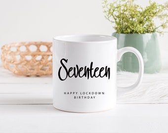 17th Birthday Mug Etsy