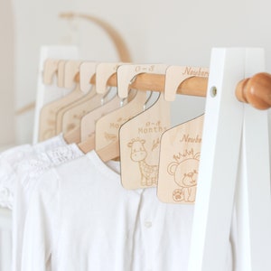 Cute Animals Baby Clothes Dividers, Newborn Closet Organiser, New Born Clothes Organisation, Infant Clothes Hangers, Baby Shower Gift