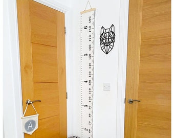 Children Height Chart \ Child Growth Tracker \ Height Ruler for Toddler \ Nordic Nursery Room Home Decoration \ Height Measurement Tape