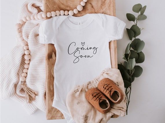 Baby vest best sale announcement