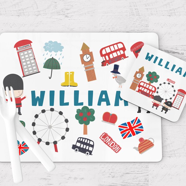 Placemat Coaster Etsy