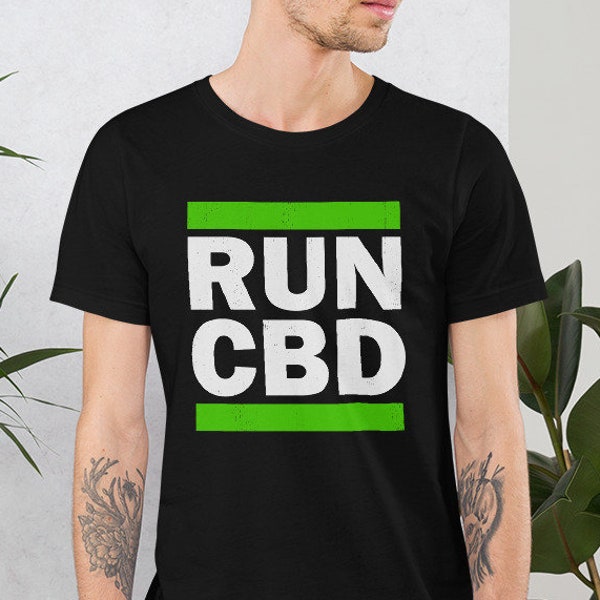 CBD Oil Shirt - CBD Shirt - Run CBD Shirt - Essential Oil Shirt - Weed Shirt - Cannabis Shirt