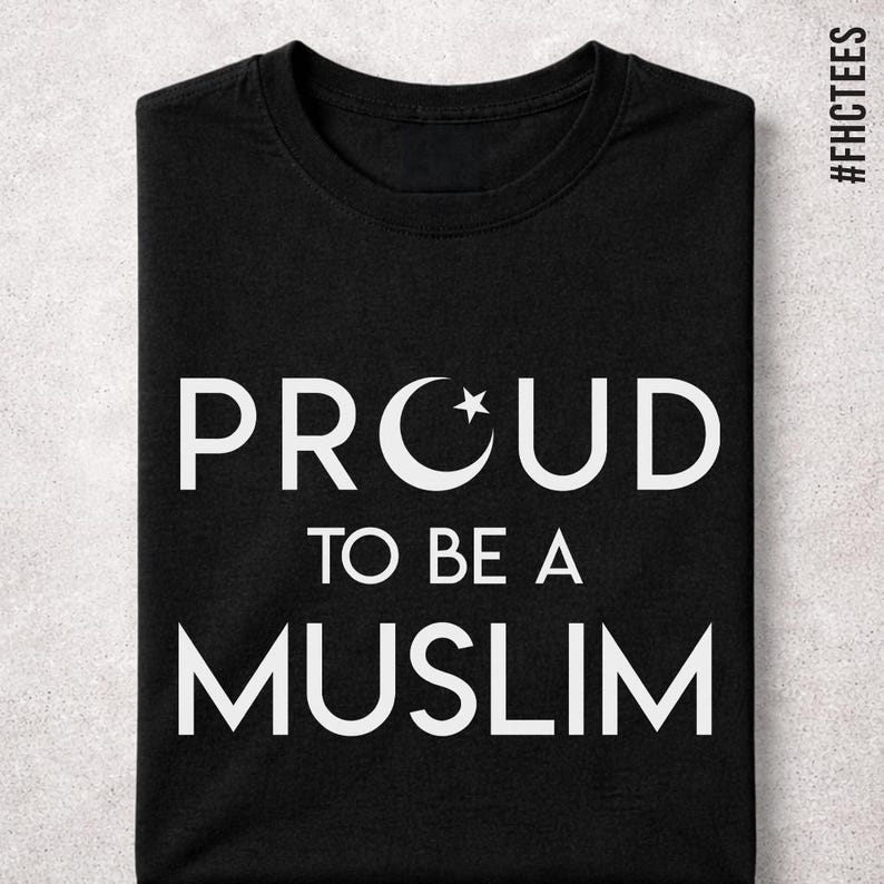 Camiseta "Orgulloso de ser musulmán" - Regalo para el Eid Mubarak imagen 2