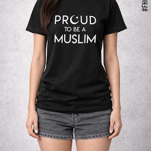 Camiseta "Orgulloso de ser musulmán" - Regalo para el Eid Mubarak imagen 3