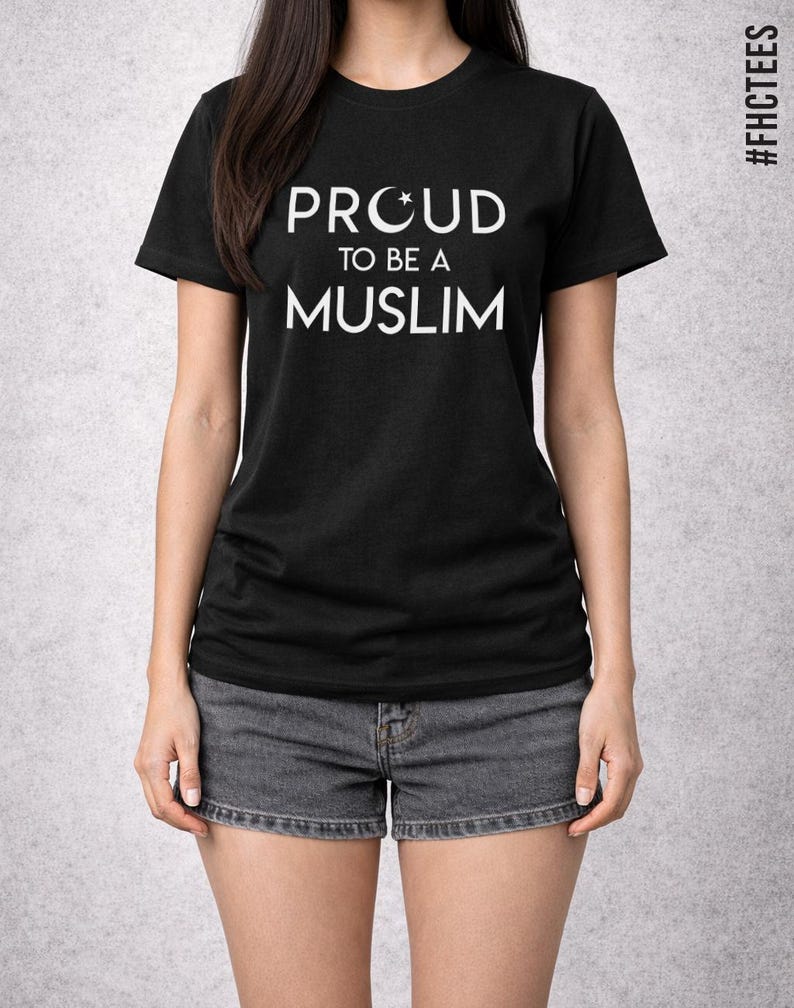 Camiseta "Orgulloso de ser musulmán" - Regalo para el Eid Mubarak imagen 3