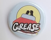 Grease-inspired collectible pin, Logo, theatre pin, movie pin