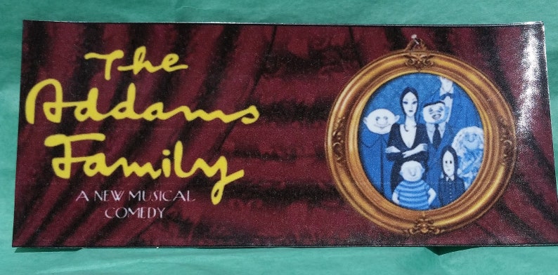 Wednesday Addams Gomez Addams Morticia Addams Addams Family inspired magnet refrigerator magnet Uncle Fester Pugsly Addams