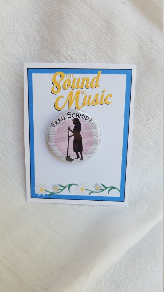 Frau Schmidt Sound of Musicinspired Pin Cast Gift Director Etsy