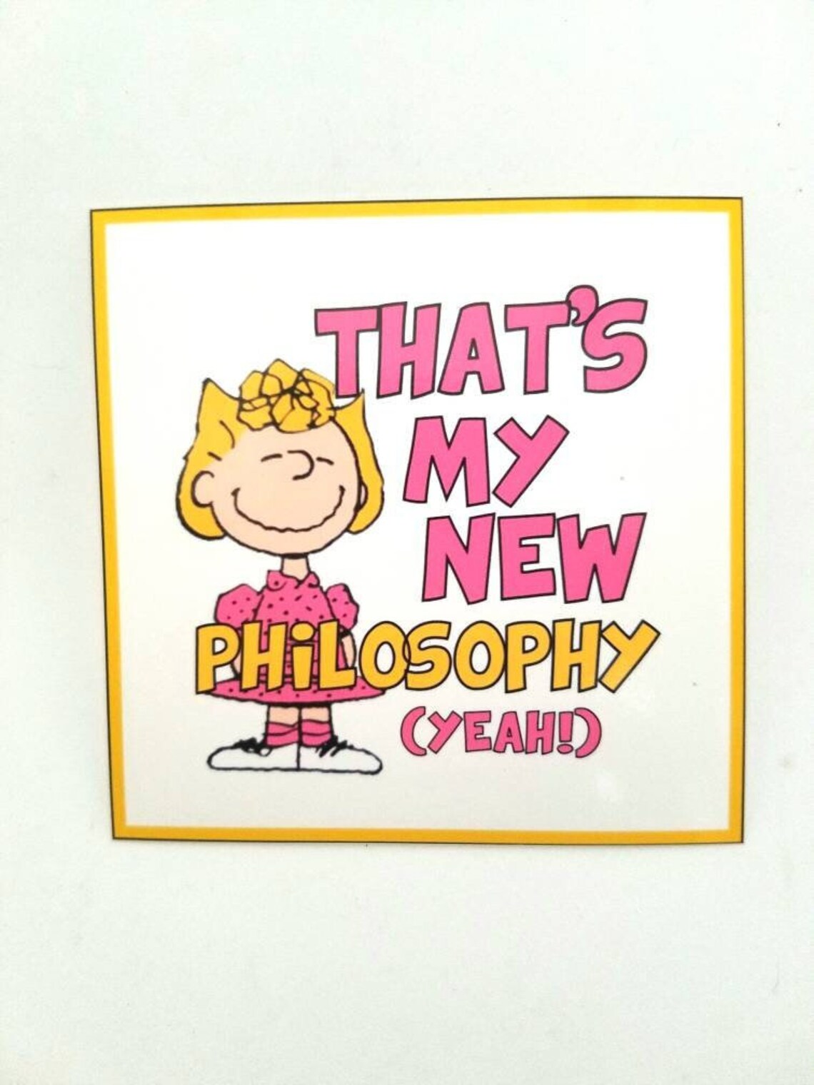 MAGNET New Philosophy You're a Good Man Charlie Brown | Etsy
