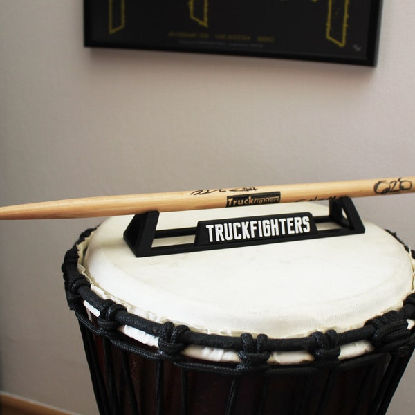 Personalized Drumstick Display / Trommelstock Halter (3D Printed), Drum Stick Holder, Geschenk Musiker, Konzert, Festival