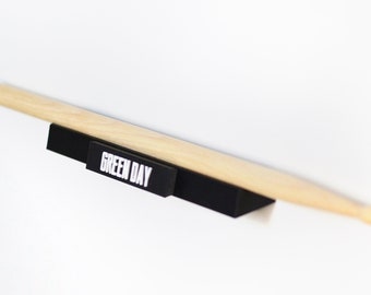 Personalized Drumstick Wall Mount Display for 1 Stick / Trommelstock Wandhalter für einen Stick (3D Printed), Drum Stick Case