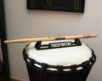 Personalized Drumstick Display / Trommelstock Halter (3D Printed), Drum Stick Holder, Geschenk Musiker, Konzert, Festival