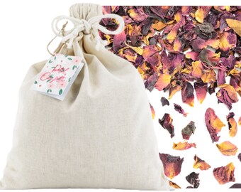 Confeti natural / ROSA SECA / pétalos de rosa / confeti de rosas / rosa seca 400g