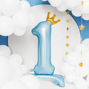 palloncini di compleanno PALLONCINO GIGANTE palloncini numerati PRIMO compleanno palloncino jumbo in piedi