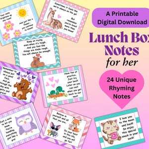 Notas para la lonchera Afirmaciones positivas para los almuerzos escolares Ánimo para estudiantes Mensajes inspiradores para niñas Notas lindas para niños
