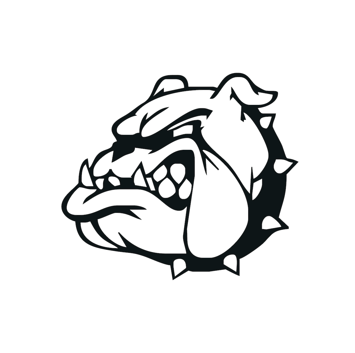 Bulldogs Graphics SVG Dxf EPS Cdr Ai Pdf Vector Art Clipart Etsy