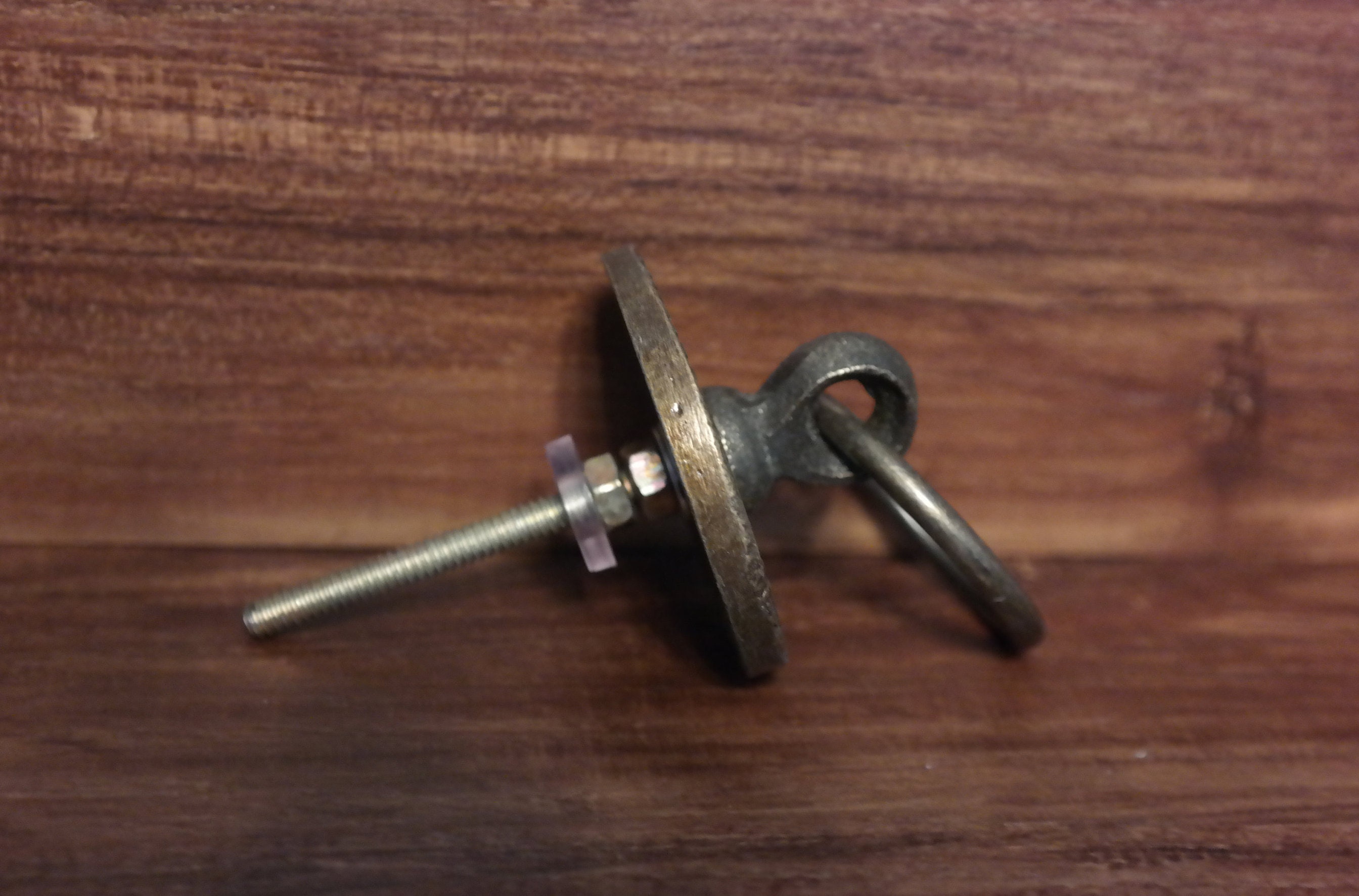 Rustic Metal Drawer Pulls Etsy