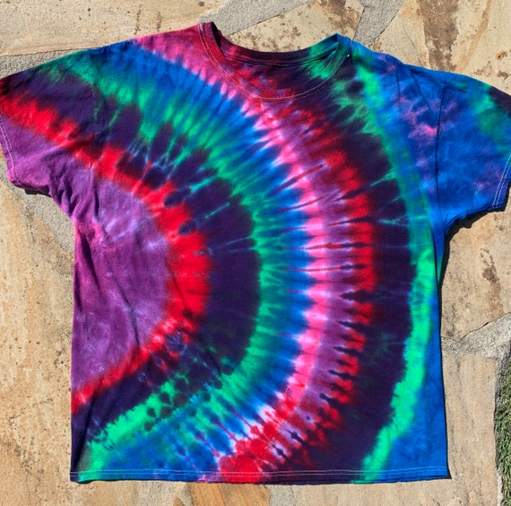 Camisetas Con Estampados Aros, Tie Dye Cadenas Camisetas Con Estampados Aros, Tie Dye Cadenas