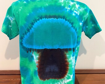 Grote tie-dye-T-shirt voor kinderen