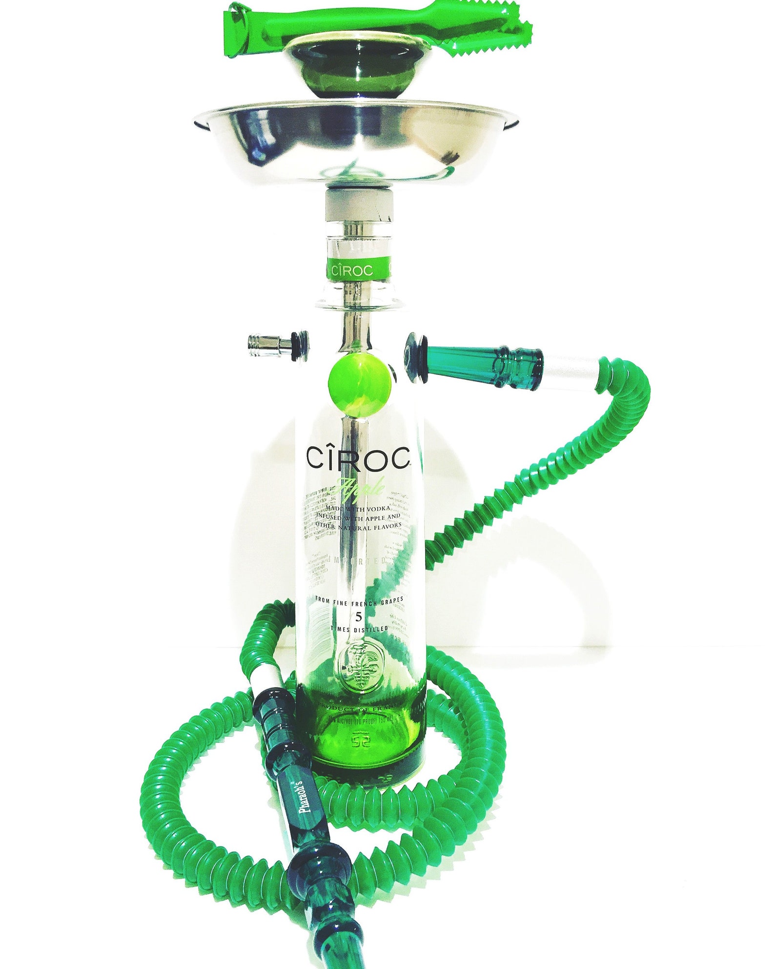 Ciroc® Hookah Shisha Chicha Narghile 750ml Apple Glass Bottle Etsy