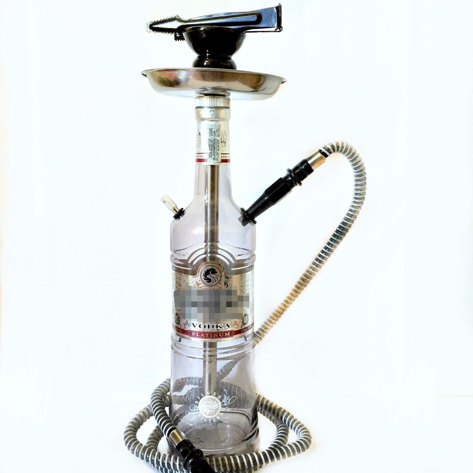 Russische Standard® Hookah Shisha Narghile Chicha 1,75L schwarz