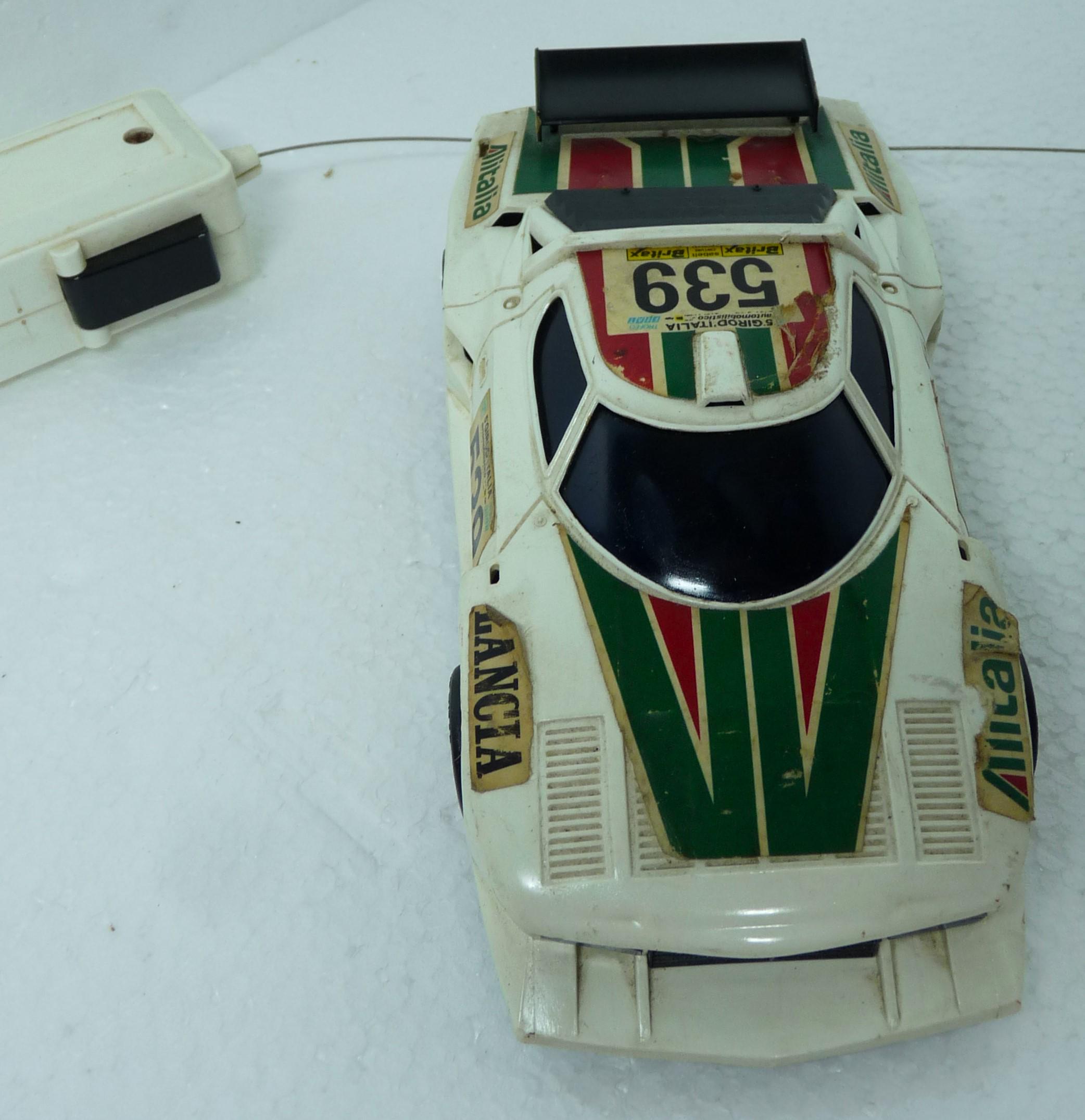 Vintage Rare Find, Lancia Stratos Turbo Remote Control Car