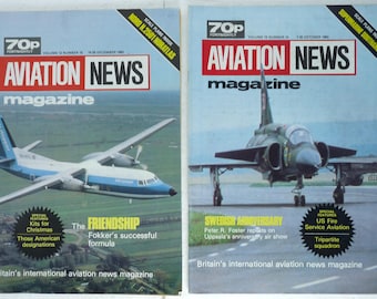 Vintage, Aviation News Magazine. Dated 1983