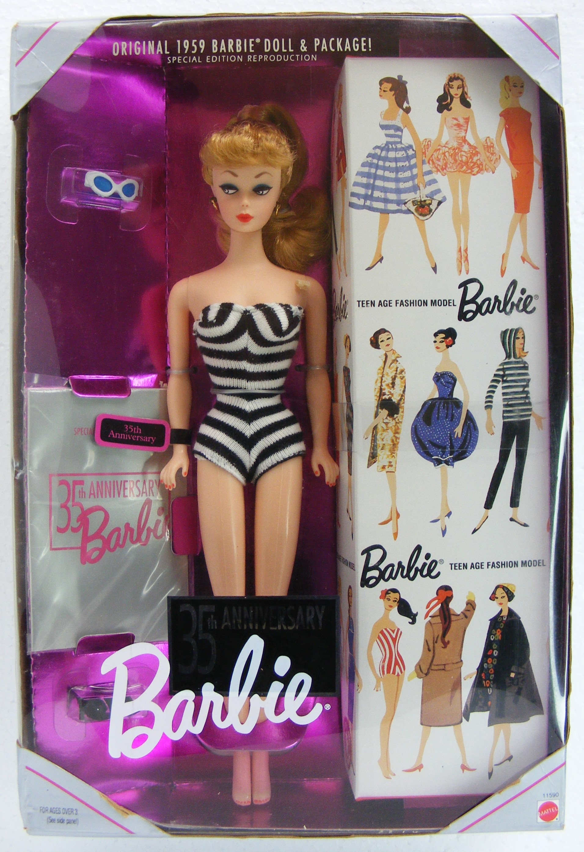 ヴィンテージBarbie Vintage 1993 Mattel, 35th Anniversary Special Edition Reproduction