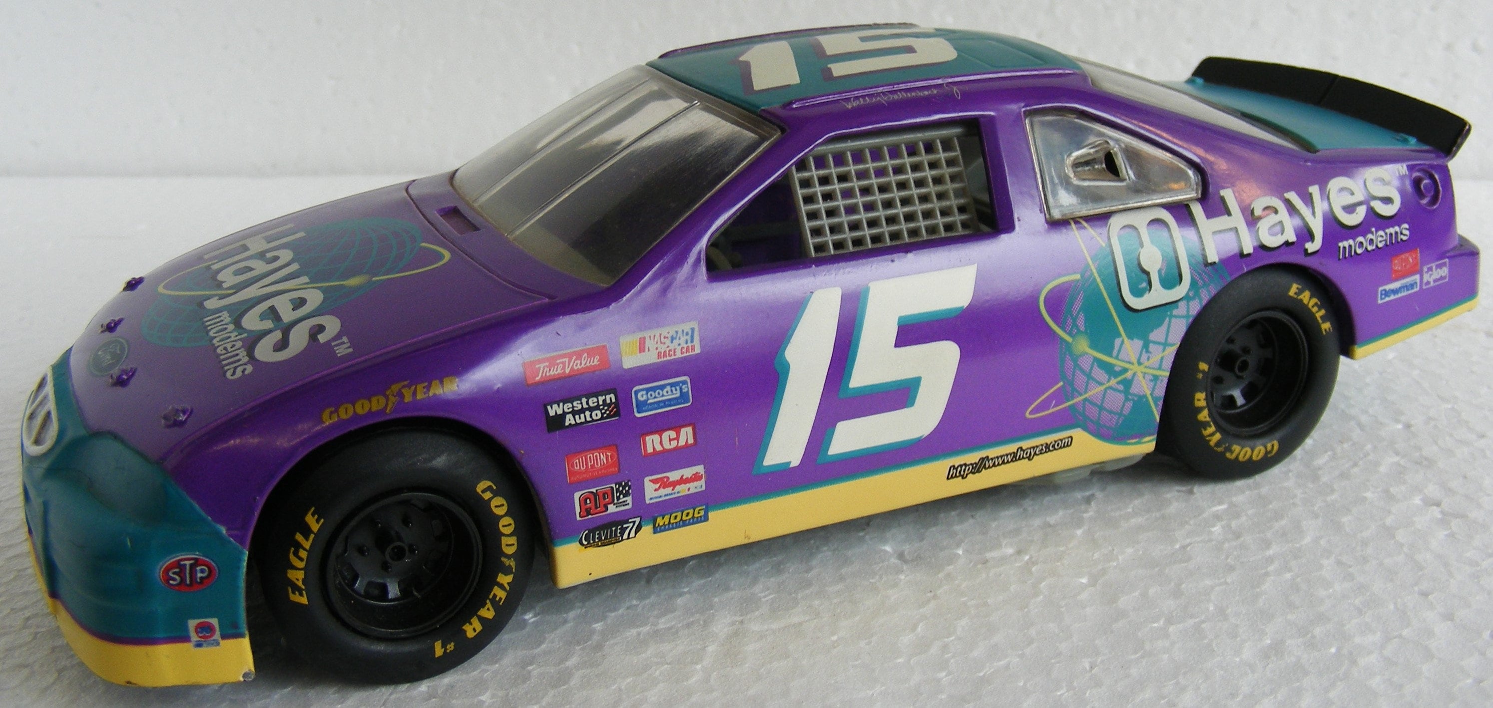 Vintage Racing Champions 1996 Edition Nascar Ford T-bird, Hayes