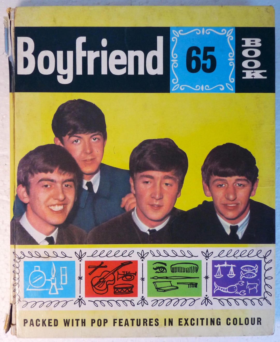 Vintage Rare Find, Boyfriend 65. Hard Cover Book, Dated 1965 - Etsy