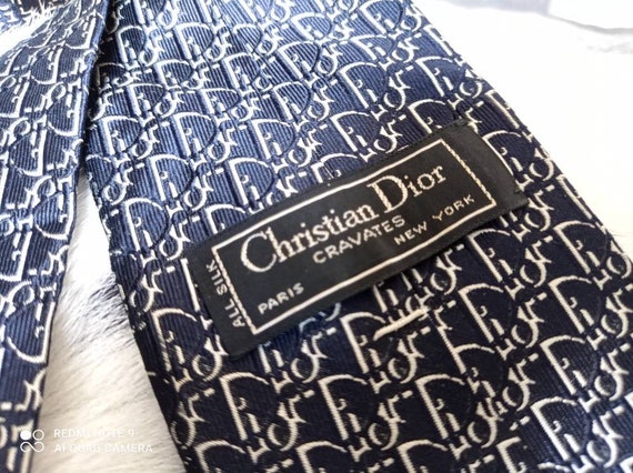 Rare Vintage Christian Dior Monogram tie
