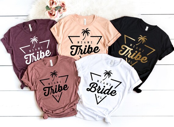 Bachelorette Party Shirts Miami Beach 