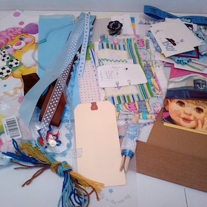Junk Journal Kit Baby Boy