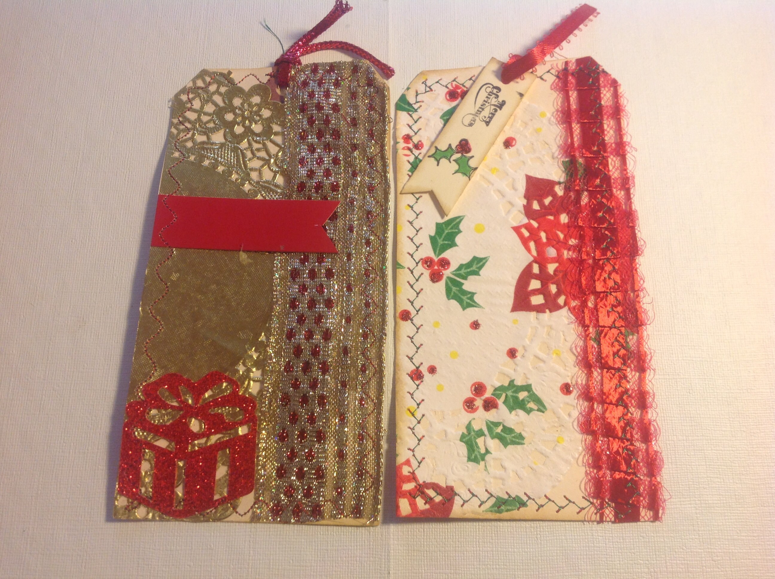 Set 2 Christmas Tags | Etsy