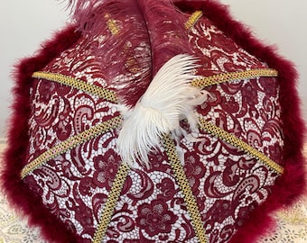 Second Line Umbrella, Second Line Umbrella Wedding, Specialty Guipure Lace, Second Line Umbrella Bride, Custom Umbrella, 2nd Line Umbrella