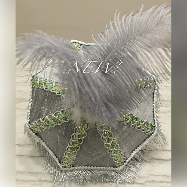 Second line Umbrellas Bride Feather Decorated Custom Secondline Umbrella Second line Umbrella Wedding New Orleans Silk Fringe