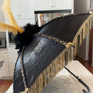 Second Line Umbrella, Second Line Umbrella for Wedding, Second Line Umbrella Bride and Groom, Custom Umbrella, 2nd Line Umbrella, Secondline image 3