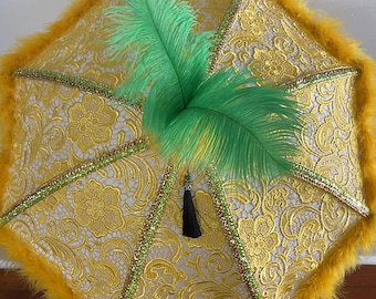 Xavier Graduation Umbrella, Xavier Graduation Second Line Umbrella, Lace, Second Line Umbrella, Custom Umbrella, Decorated, Personalized