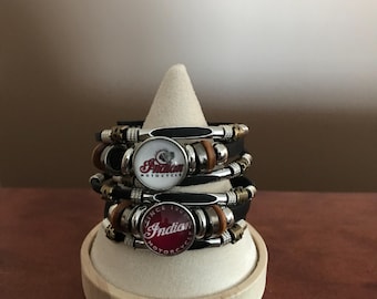 Bracelet with Indian Motorcycle Snap