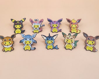 Pikachu in vermomming - Emaille Pin's