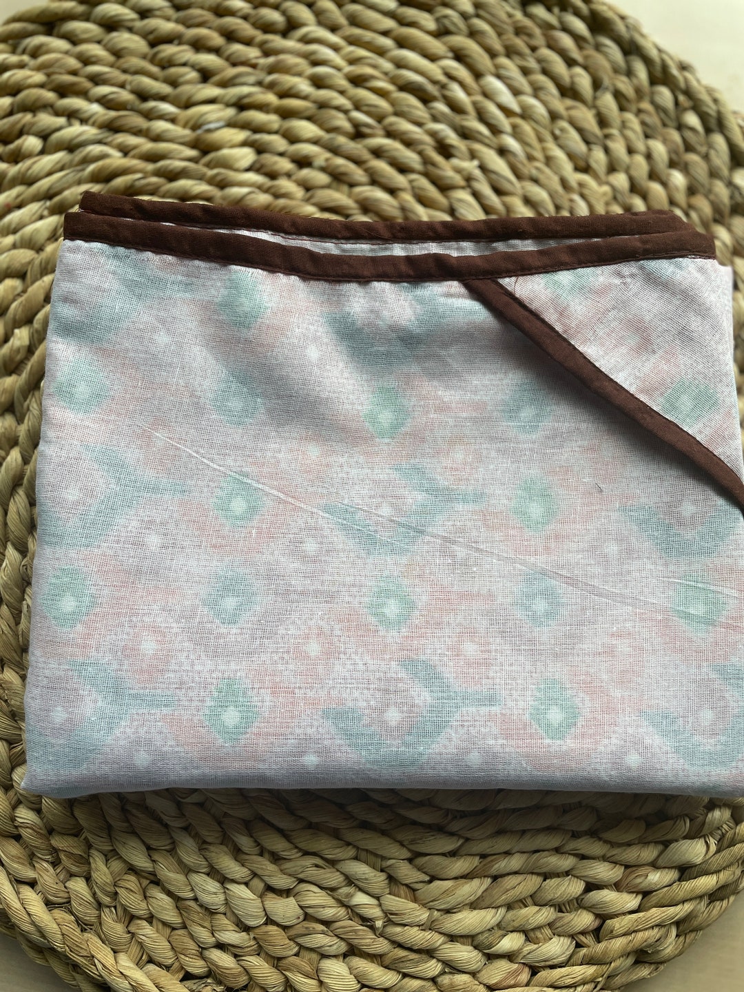 Nepali Dhaka Baby Blanket With Topibaby Blanketbaby Etsy