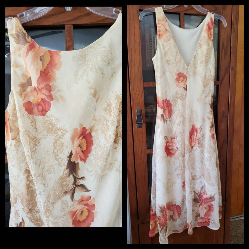 Crease dress full length