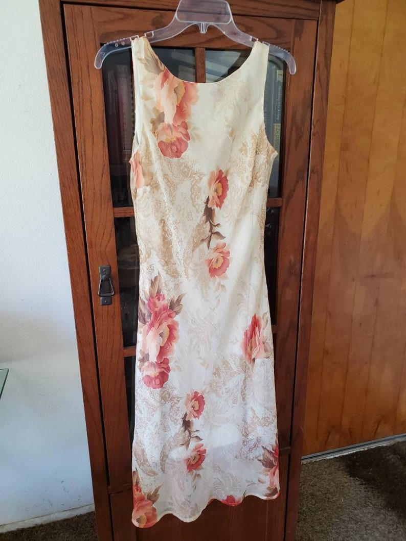 Crease dress full length
